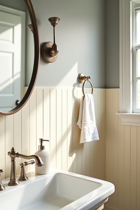 budget bathroom texture upgrades with paint