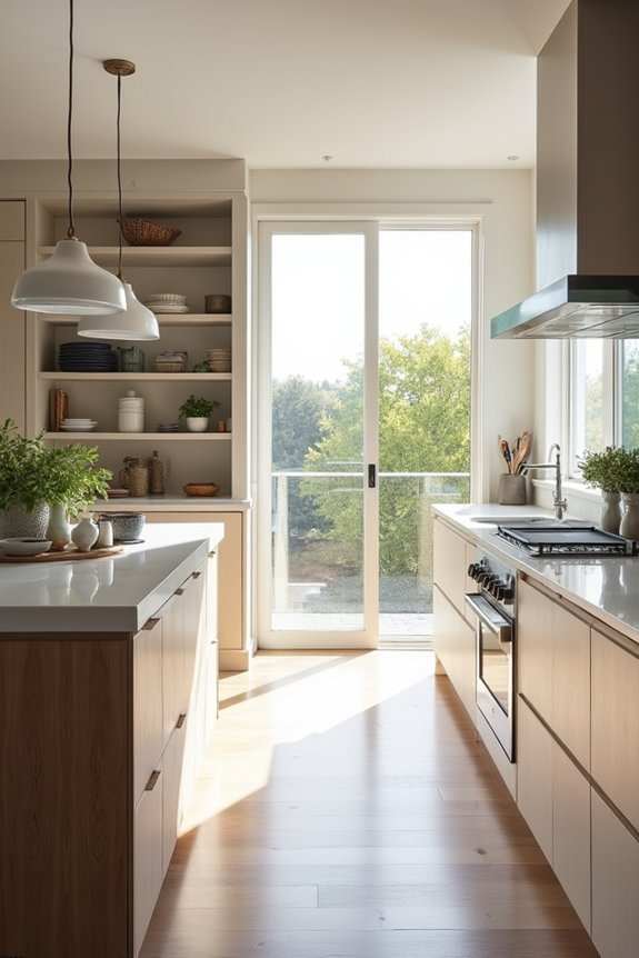 built in appliances island coordination