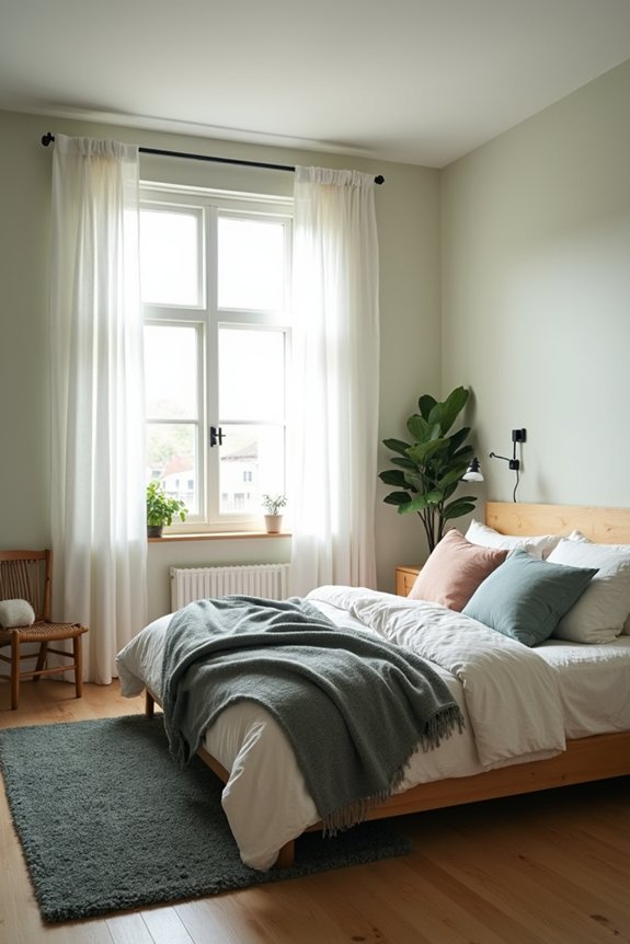 10 Essential Tips to Decorate Your Bedroom 1 calming colors layered textures