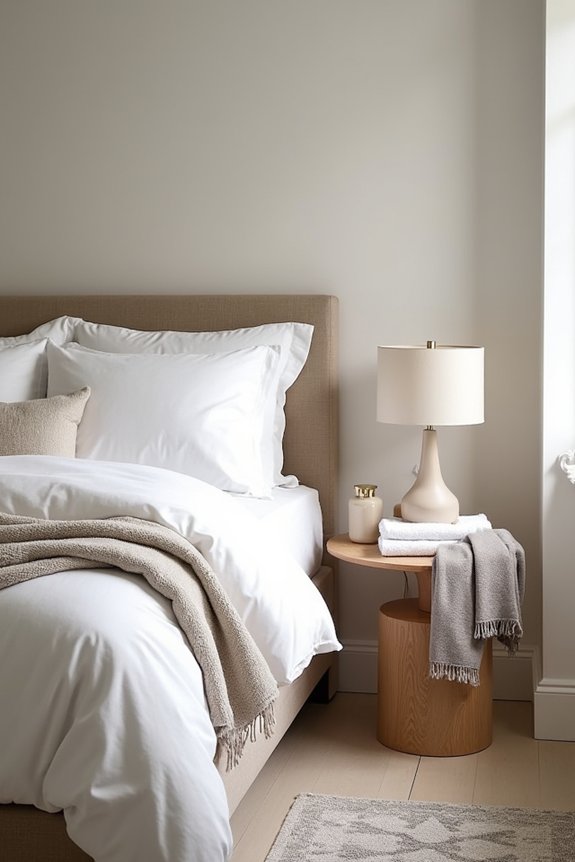 Should Your Bedroom and Bathroom Decor Match? 8 coordinated textiles unify spaces