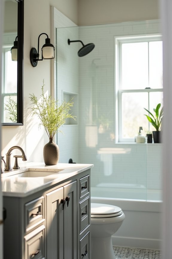 cosmetic bathroom updates on a budget