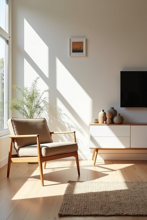 decluttered closet funds scandinavian upgrades