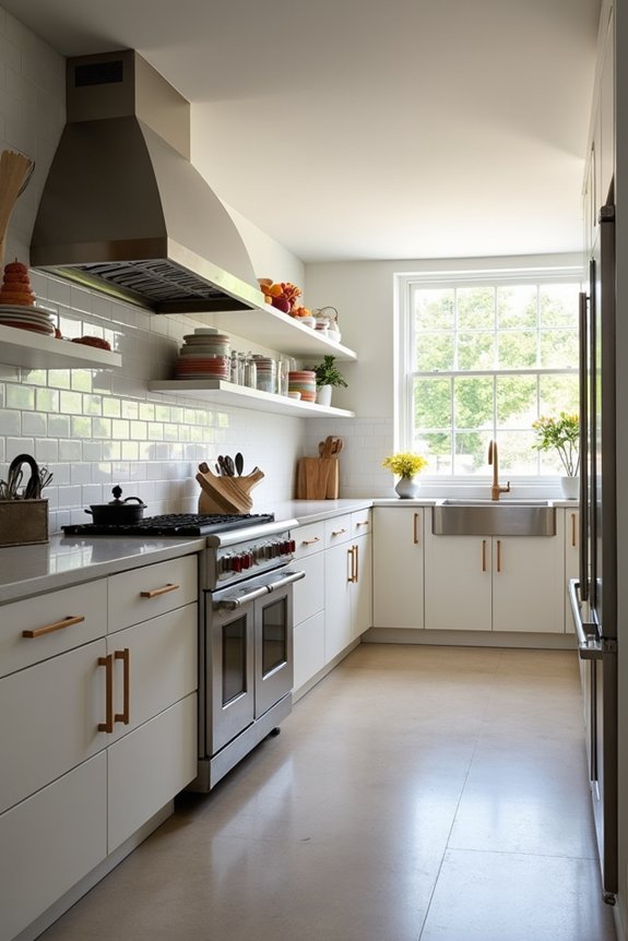 kitchen layout matches cooking style