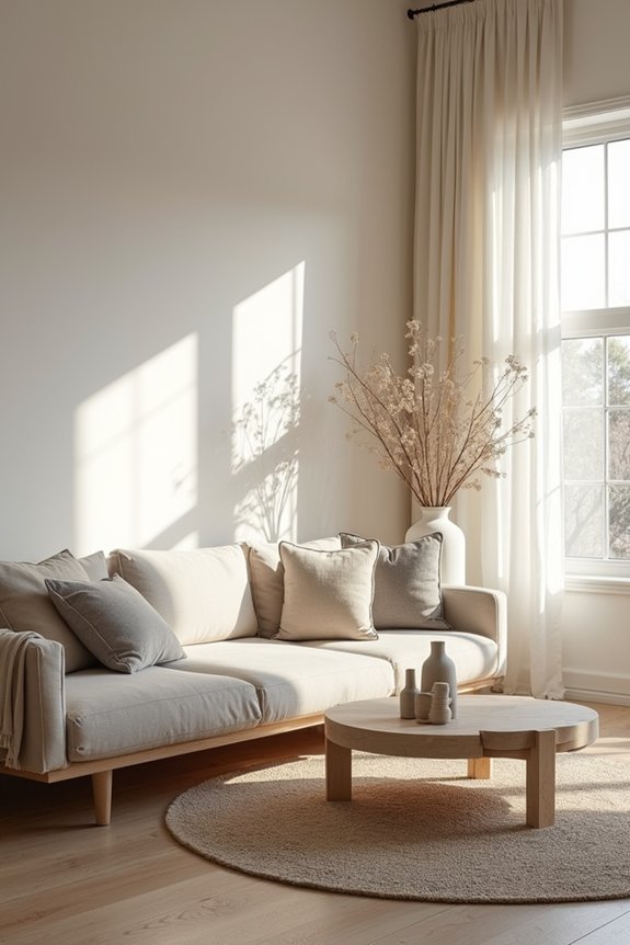 layered neutrals with purposeful simplicity
