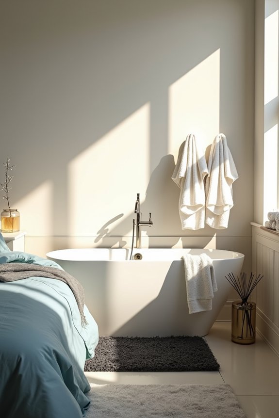 Should Your Bedroom and Bathroom Decor Match? 11 matching coordinating individualization in design