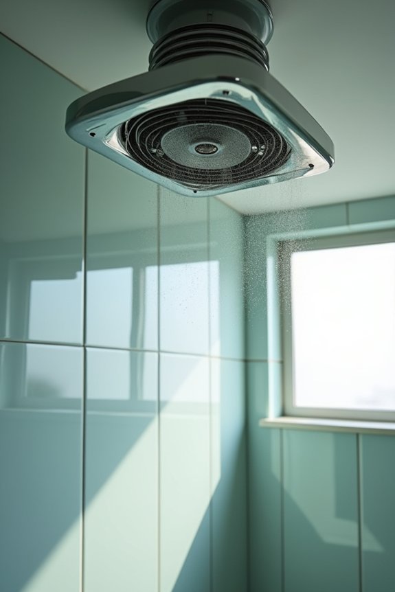 motor burnout from constant bathroom fan running