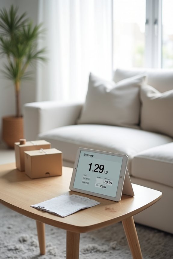 shipping availability depends on location and items