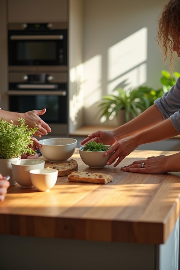 social focused islands foster connection