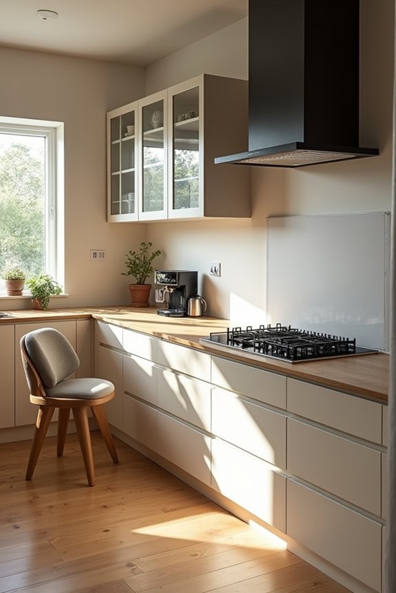 soft movable kitchen work zone dividers