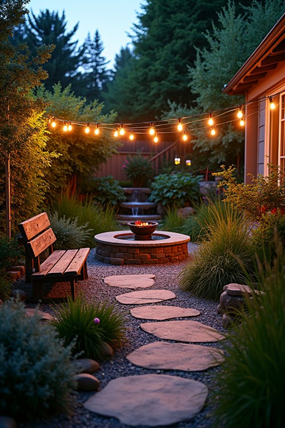 string lights solar power water features mood dimmers