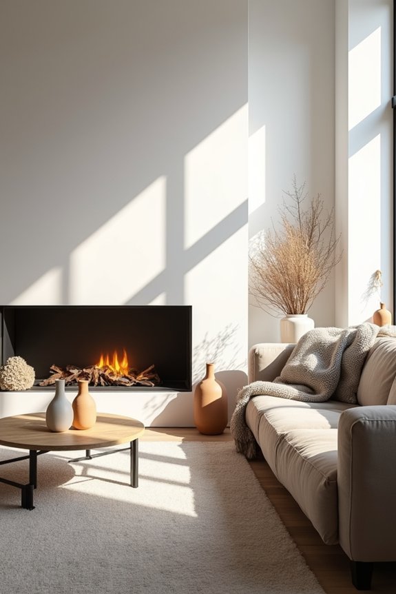 warm uncluttered nordic hygge spaces