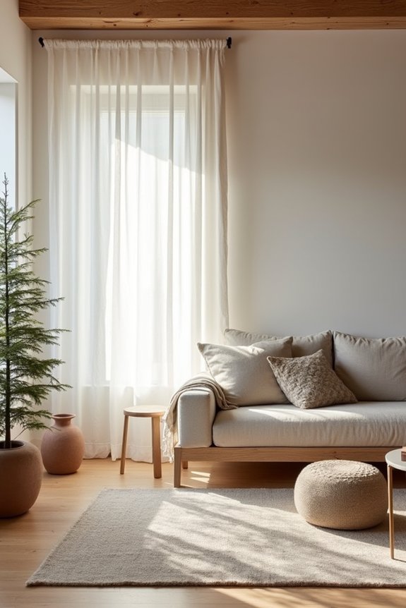 warmth of natural scandinavian materials